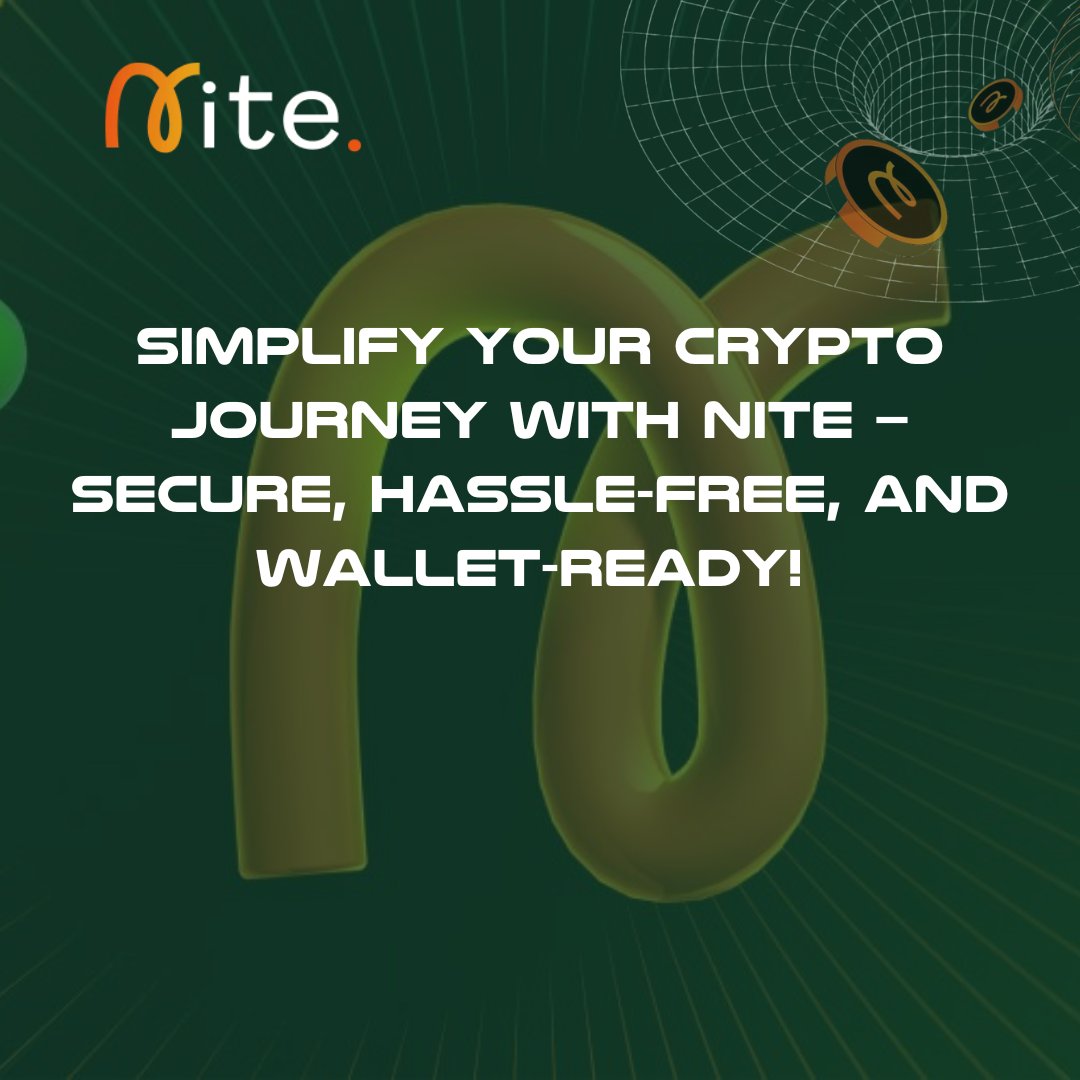 🌐 Seamless Access with Nite! 🌐

No lengthy forms, no personal data collection, no hassle. Signing up with Nite is as easy as connecting your wallet. 🔗

✅ Privacy Protected
✅ Effortless Onboarding
✅ Crypto Your Way

🚀 Experience trading like never before on