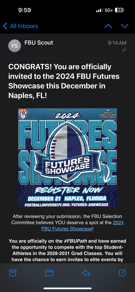 Ace Totten (@ace_totten2030) on Twitter photo Thank you for the invite!@FBUcamp #AGTG
<a href="/AlPopsFootball/">ππ ππ¨π©π¬</a> <a href="/PrepRedzoneNext/">Prep Redzone ππππ π</a> Thank you for the invite!@FBUcamp #AGTG
<a href="/AlPopsFootball/">ππ ππ¨π©π¬</a> <a href="/PrepRedzoneNext/">Prep Redzone ππππ π</a>