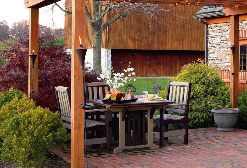 DutchCrafters's tweet photo. Cozy up this fall with up to 25% off sitewide at DutchCrafters! 🍂🍴

Shop the 5-piece Garden Poly Dining Set - perfect for outdoor entertaining: https://t.co/qqodExowKm

#outdoorfurniture #falldecorating #patiofurniture https://t.co/dqenRjPxwo