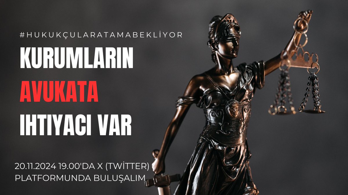 Kamuda avukat ihtiyacı bulunmaktadır. Kpss’de tüm branşlardan daha fazla başarı gösteren hukukçular atanmak istiyor. #HukukçularAtamaBekliyor
#MüjdelerOlsun