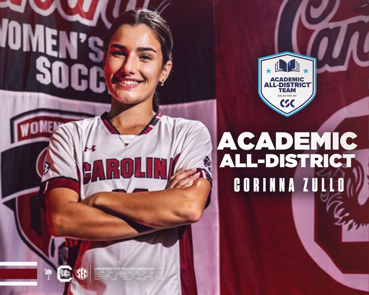 A huge shoutout to our SIX Gamecocks named to the <a href="/CollSportsComm/">College Sports Communicators</a> Academic All-District Team!! 📚

🔗: bit.ly/4eVcG4V