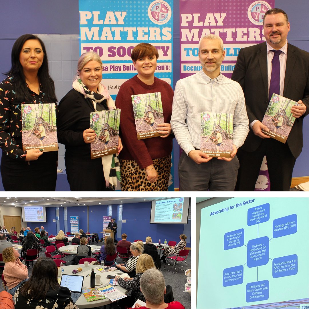 PlayBoard members gathered last week for our 39th AGM, an opportunity to reflect on our achievements over the past year in advancing the play agenda. We also presented key findings from our State of the Sector SAC Survey ahead of publication of the full report in the coming weeks
