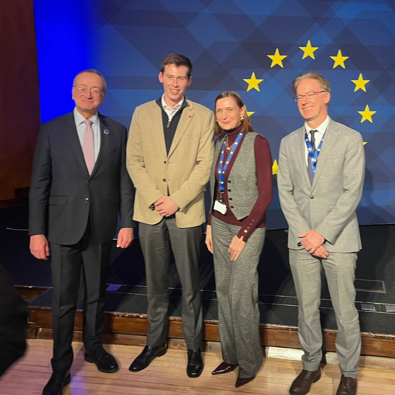 The UK Young Ambassadors programme (representing young people in the UK overseas) was nominated for this year’s EmpowerEU Awards, the annual awards and meeting of EU delegations and EU citizens in the UK. This year’s awards featured a dedicated youth section, with other