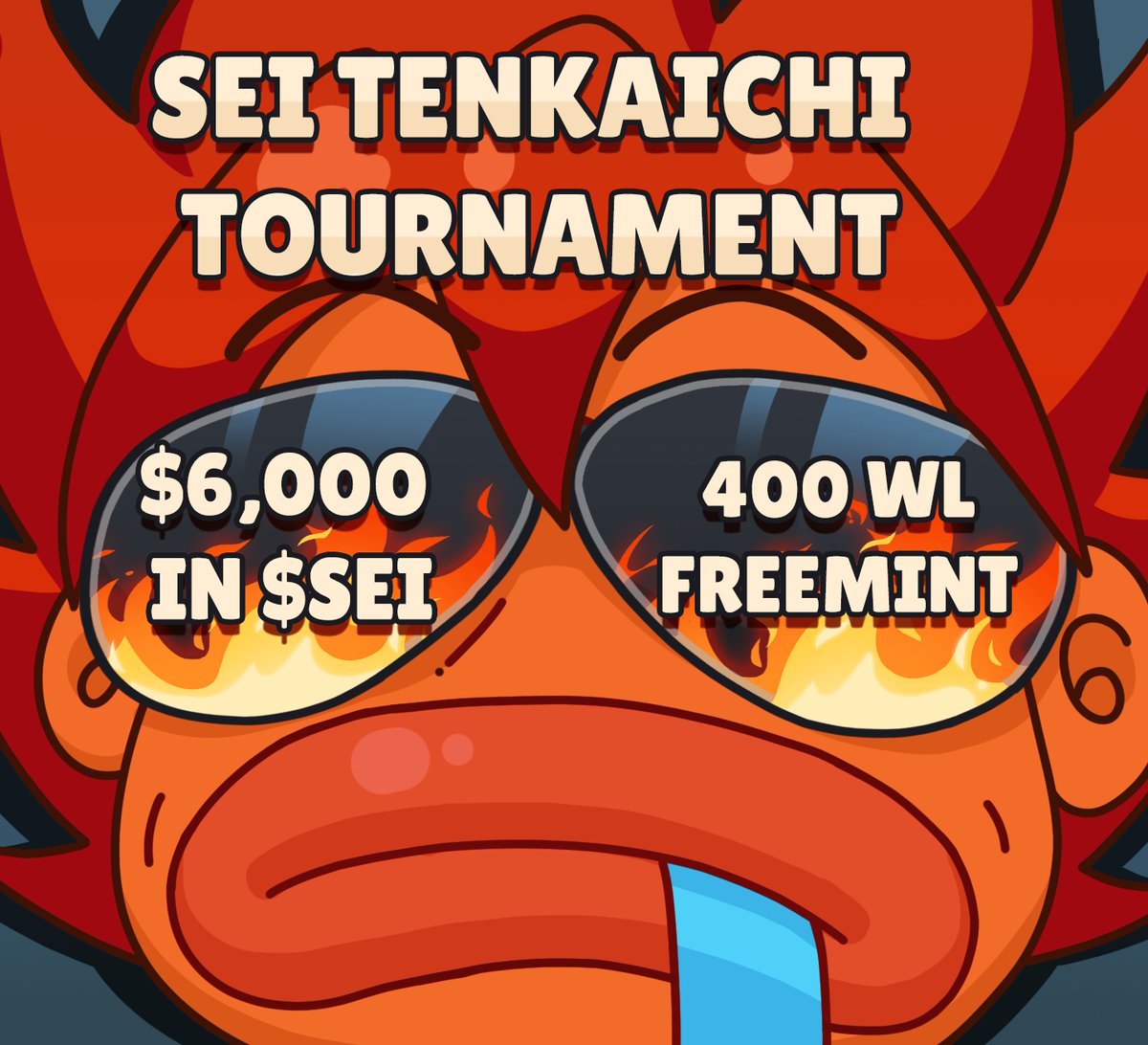 Sei Tenkaichi Tournament

Invite your buddies, play MemePet, and win some loot together!

⌛️ Nov 20 – Dec 4 (2 weeks)
🔶Weekly Prize Pool: 
$3,000 in $SEI + 200 Guaranteed Whitelists for Memetopia NFT

🔶Rewards Breakdown:
Top 10 players on the point leaderboard share $2,500.
Any