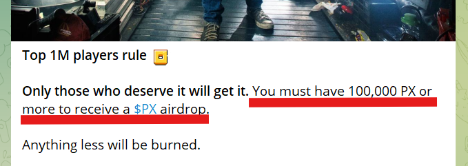 _UCrypto's tweet photo. Dear @notpixelx
It is just Not Possible for a Normal Player 
to get 100k PX 
@notcoin give clear Instructions
If this is the eligibility Criteria
Kindly lower the pixel requirement or
Many users will have to stop 
participating in #Notpixel

@s0meone_u_know https://t.co/JZ0OhMzVsn