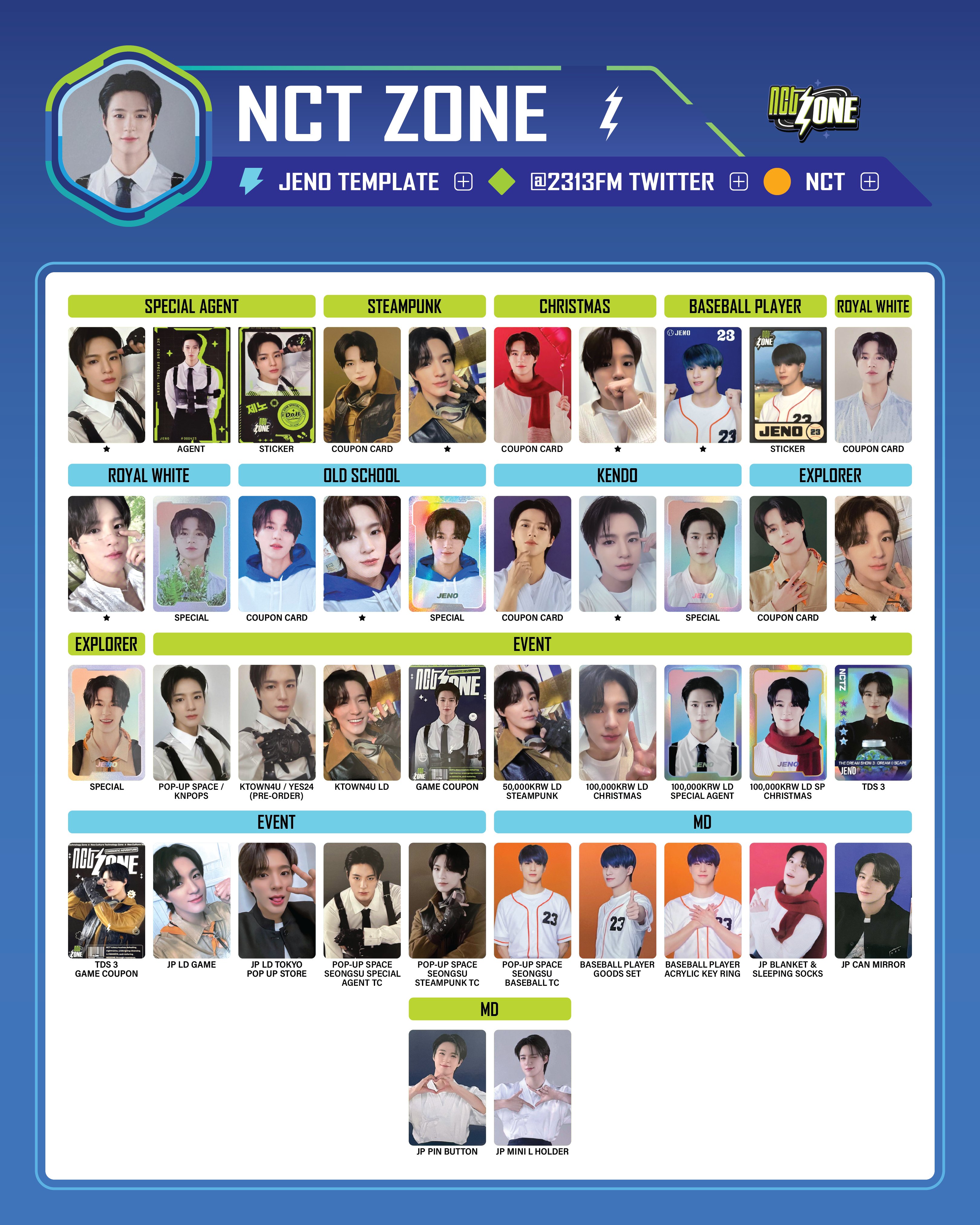 XユーザーのJN JM ⭑さん: 「NCT zone template 🐳 #JENO