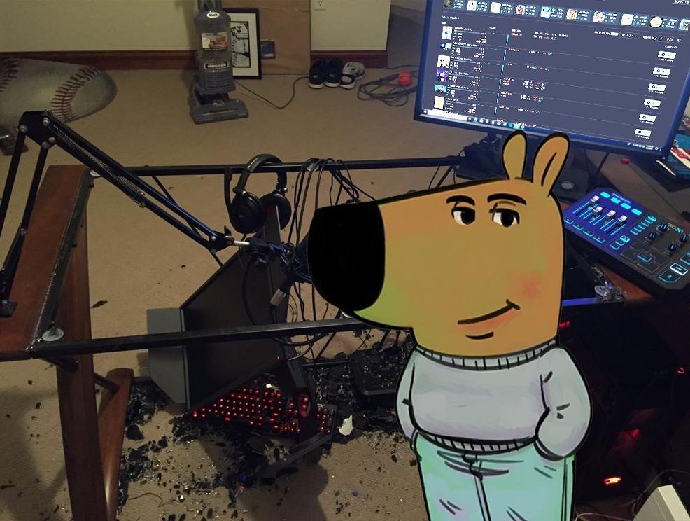 got rugged by a 12 year old then realised it doesn't matter because I'm just a chill guy