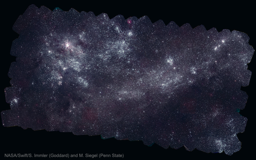 NASAUniverse's tweet image. Since then, Swift and other observatories have solved the mystery of the origin of gamma-ray bursts. Swift has also contributed to groundbreaking results about other cosmic objects including black holes, stars, and more. Follow along as we continue to celebrate #Swift20.