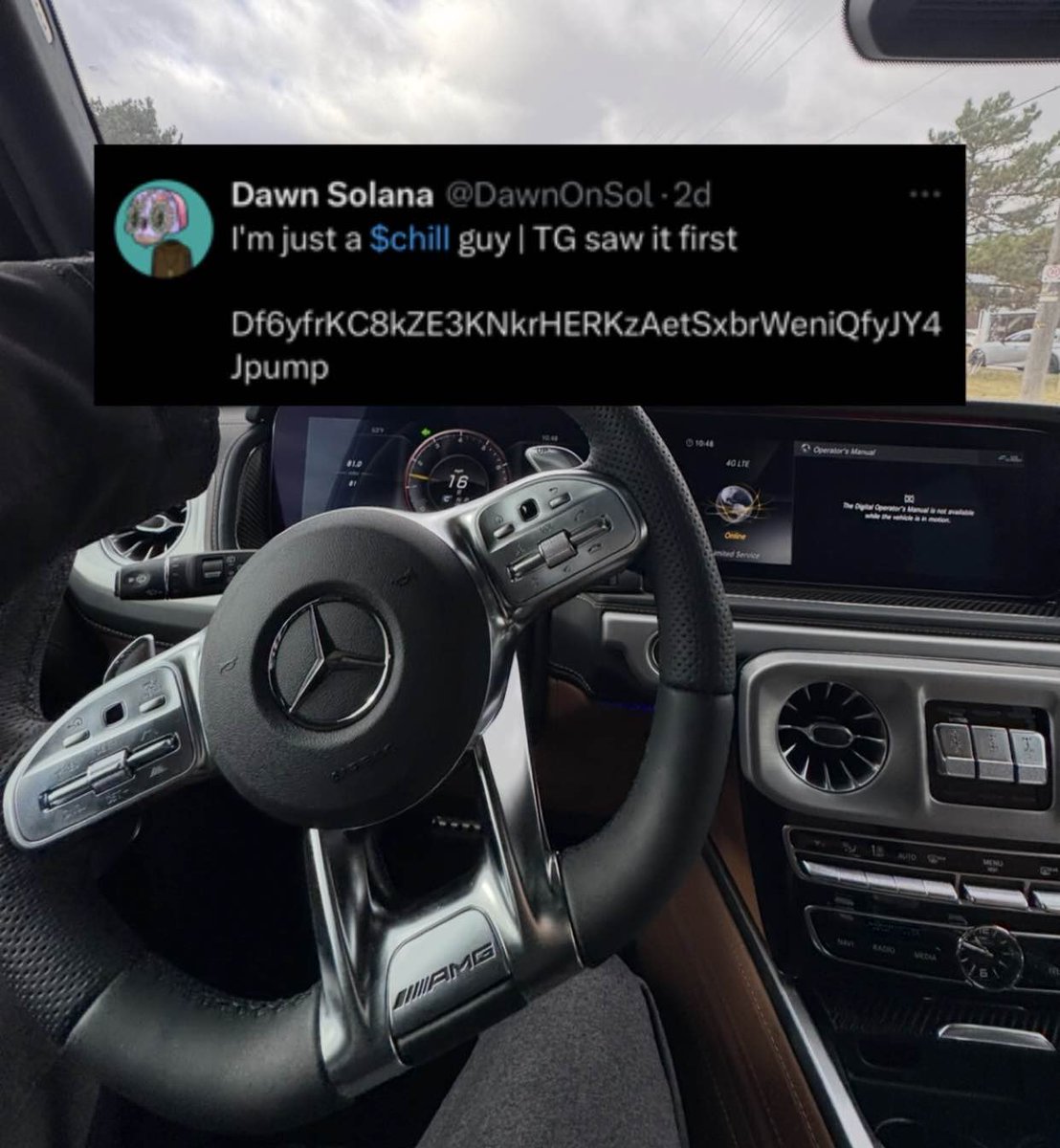 $chill guy paid for the new car  <3 <a href="/chillguycto/">just a chill guy | fan page</a>