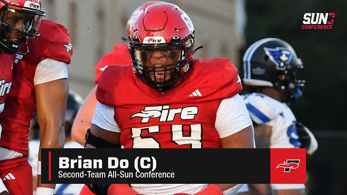 Congratulations to Brian Do for being named Second-Team All-Sun Conference!

#FuelTheFire🔥
