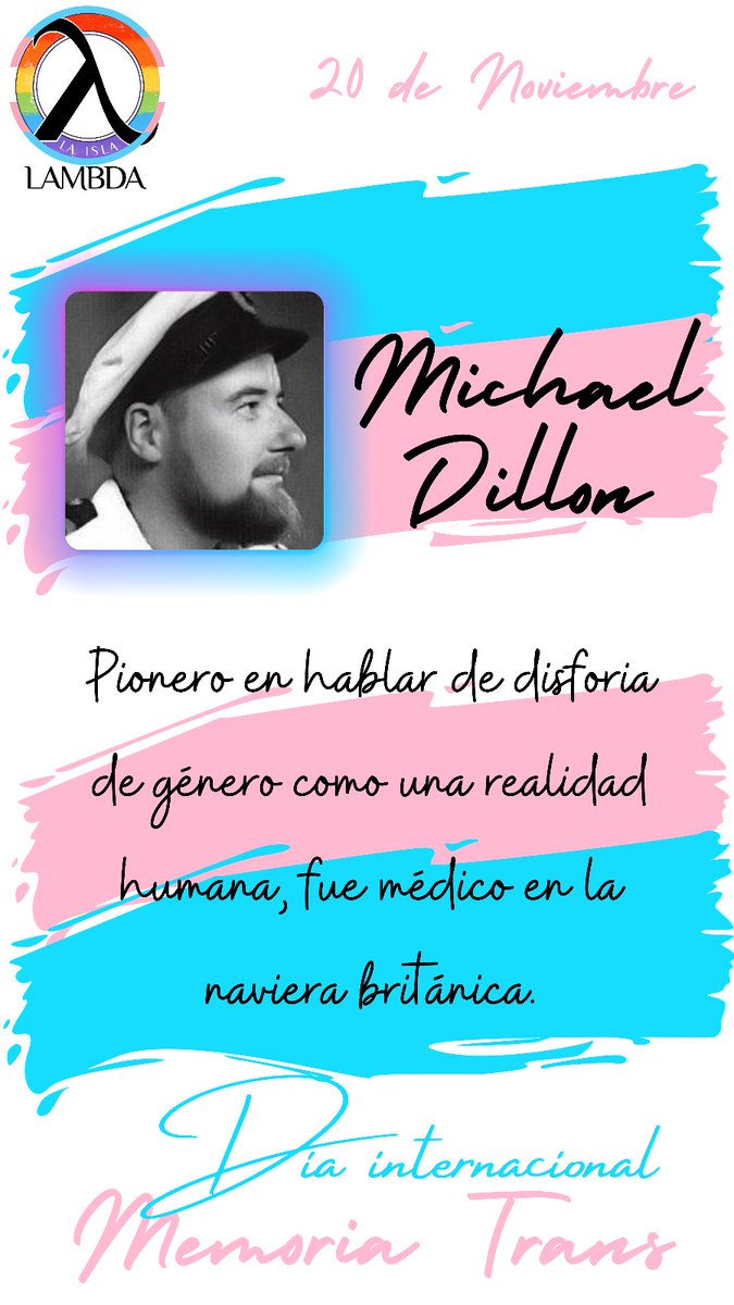 LambdaLaIsla's tweet photo. 🩵 Hoy se celebra el Día Internacional de la Memoria Trans. Este día, tiene la finalidad de recordar a todas aquellas personas que fueron asesinadas, humilladas, vilipendiadas o han sido producto de la transfobia a lo largo de los siglos. 🩷  🏳️‍⚧️ https://t.co/yrjtXGzLI6