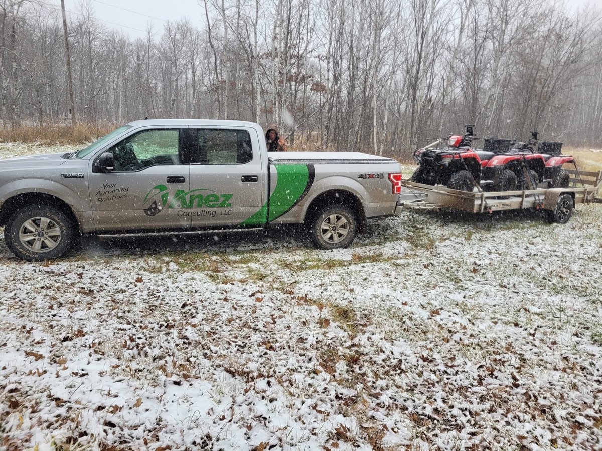 We are working hard to wrap up the rest of the soil sampling we need to for this year. The ground isn’t froze yet so you can bet you’ll see us out there, even in the snow! 
#dedication