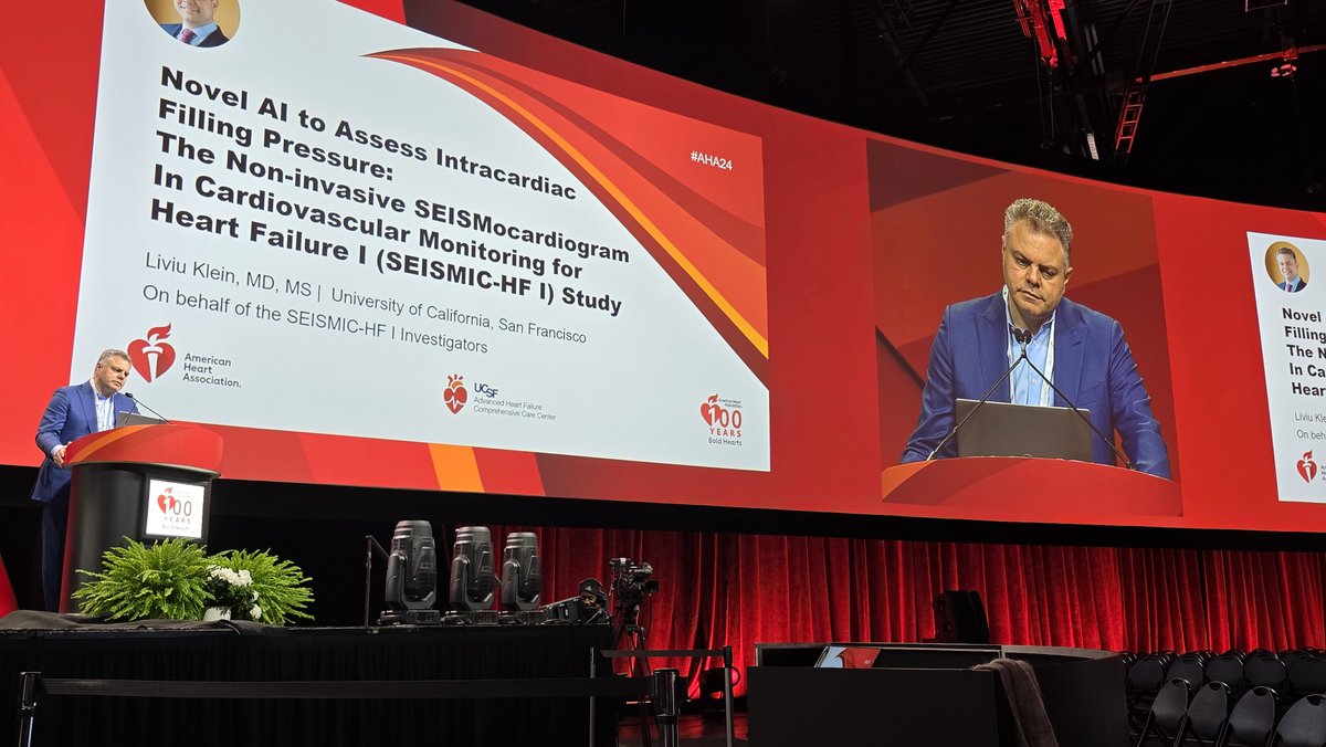 Cardiosense (@cardiosenseinc) on Twitter photo Our Late-Breaking Science at #AHA24 is making news! Explore the findings that detail the performance of our AI-driven non-invasive technology and underscores the potential of a future non-invasive option for hemodynamic-guided heart failure management. Link in comment <a href="/LiviuKlein/">Liviu Klein</a> Our Late-Breaking Science at #AHA24 is making news! Explore the findings that detail the performance of our AI-driven non-invasive technology and underscores the potential of a future non-invasive option for hemodynamic-guided heart failure management. Link in comment <a href="/LiviuKlein/">Liviu Klein</a>