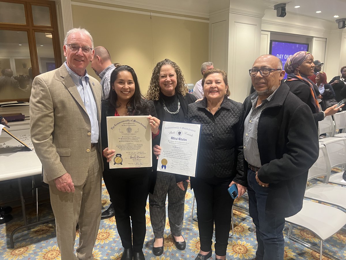 Congratulations to all the 2024 <a href="/CWEtalk/">CWE</a> Women Entrepreneurs Who Lift Up Massachusetts Awardees!  I was so happy to present citations to constituents Hila Krikov of Needham, founder of Sweet Tahini, and Madeleine Cabrera of Milford, co-founder of Emmaty. 
 #mapoli