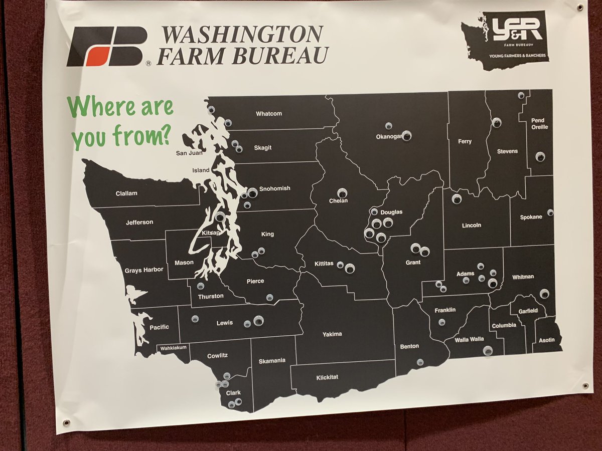 PNWAgNetwork's tweet image. Day 2 of the Washington Farm Bureau’s 2024 Annual Meeting is taking place in Wenatchee.  It’s great to see so many producers from each corner of the state.

#WAAgriculture #wenatchee #WSFB #aglife @WAFarmBureau