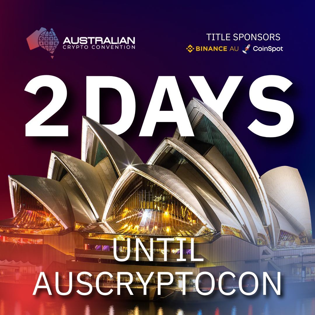 AusCryptoCon's tweet image. Drop a comment if you're already in Sydney and READY for this weekend? #AusCryptoCon is nearly here... BULLISH.
2 Day Passes still on sale, save $$$ on the door: auscryptocon.com