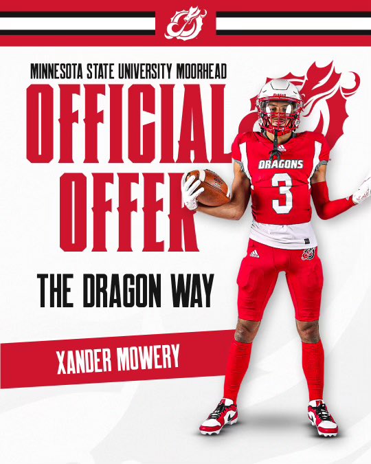 Xander Mowery (@xmowery54133) on Twitter photo Thank you so much <a href="/msum_football/">MSUM Dragon Football</a> <a href="/CoachLaqua/">Steve Laqua</a> <a href="/needhamchris_/">Chris Needham</a> for blessing me with an opportunity to play college ball at MSUM! Thank you so much <a href="/msum_football/">MSUM Dragon Football</a> <a href="/CoachLaqua/">Steve Laqua</a> <a href="/needhamchris_/">Chris Needham</a> for blessing me with an opportunity to play college ball at MSUM!