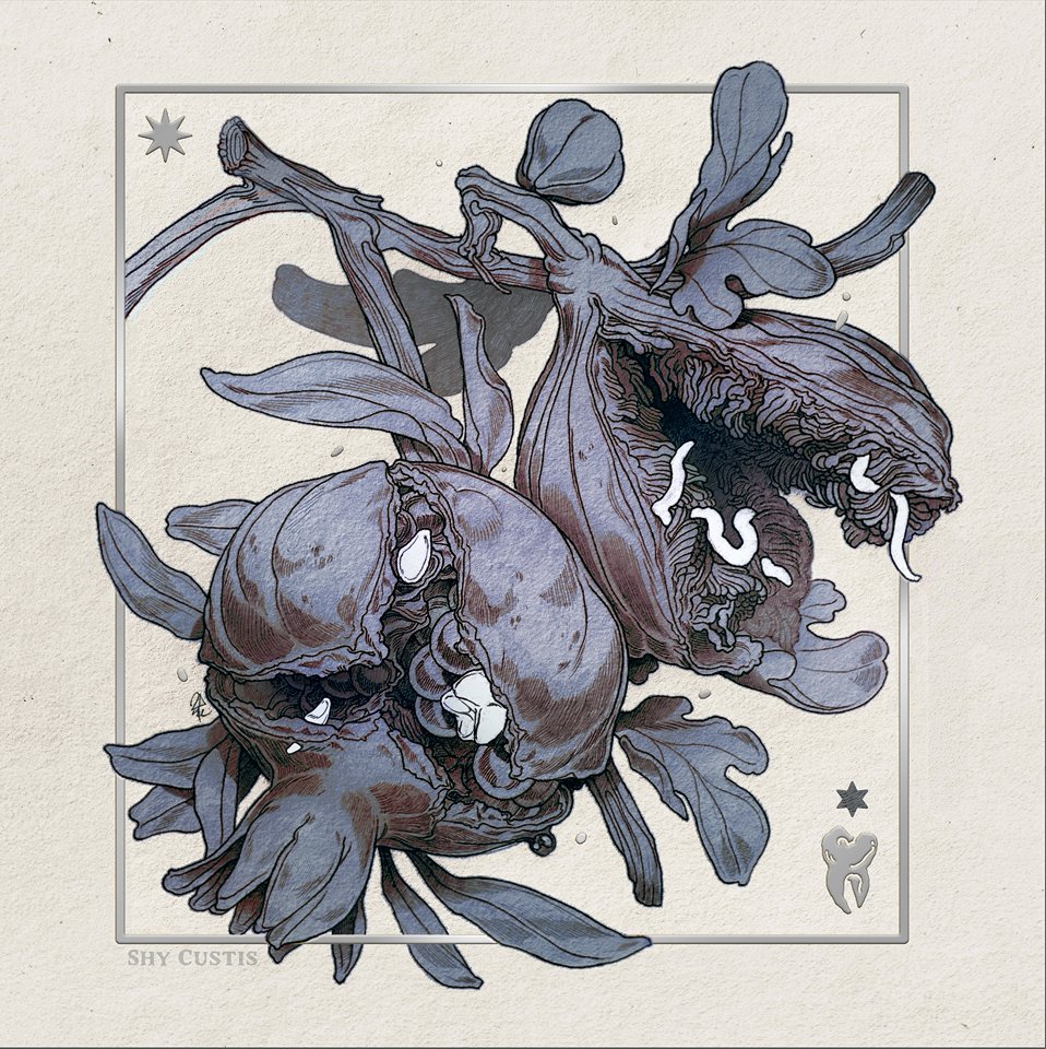 ShyCustis's tweet photo. Made a couple foil miniprints of this pom/fig piece for our holiday sale 

You can get one as part of the $60+ free gift during our holiday sale (details below) 
-or-  
Subscribing to my Patreon (https://t.co/WvD7IktJ8i).  

Thank you 🍎 🍐 https://t.co/CUNKKBl84f