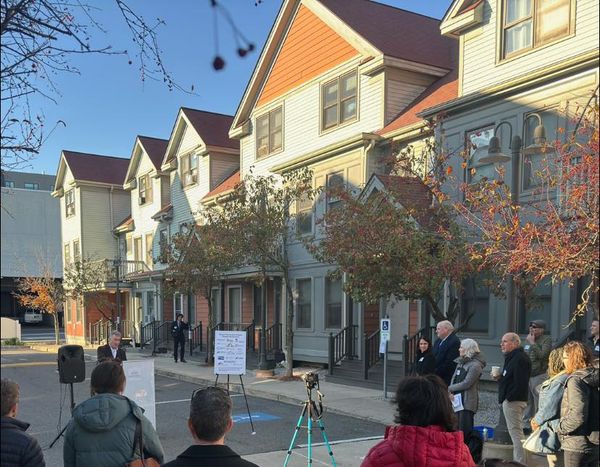Kevin G. Honan (@repkevinhonan) on Twitter photo The Deep Energy Retrofit at Hano Homes in #Allston is underway and anticipates an almost 70% energy use reduction keeping on track with #MA's climate goals.
Thank you Executive Director John Woods and the <a href="/allbrightcdc/">Allston Brighton CDC</a> team for your leadership in housing and climate solutions. The Deep Energy Retrofit at Hano Homes in #Allston is underway and anticipates an almost 70% energy use reduction keeping on track with #MA's climate goals.
Thank you Executive Director John Woods and the <a href="/allbrightcdc/">Allston Brighton CDC</a> team for your leadership in housing and climate solutions.