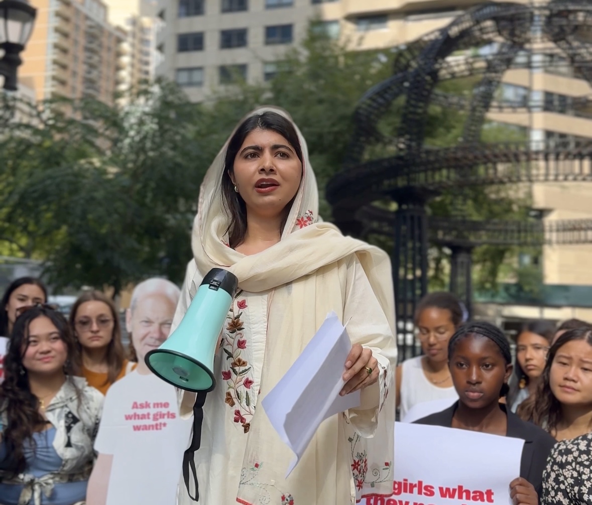 Malala Fund tweet media