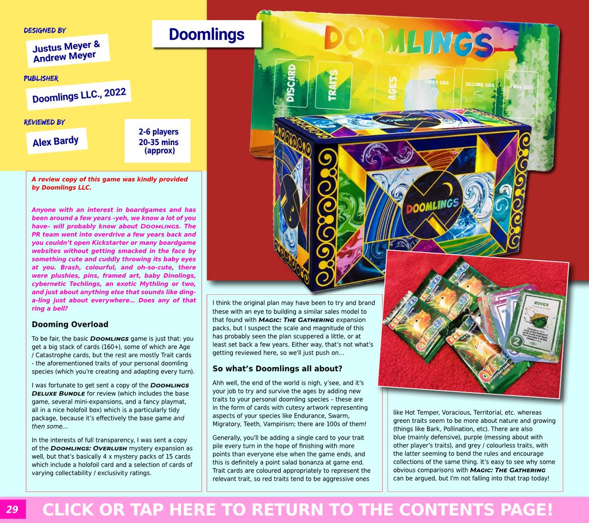 Tabletop SPIRIT Magazine tweet media