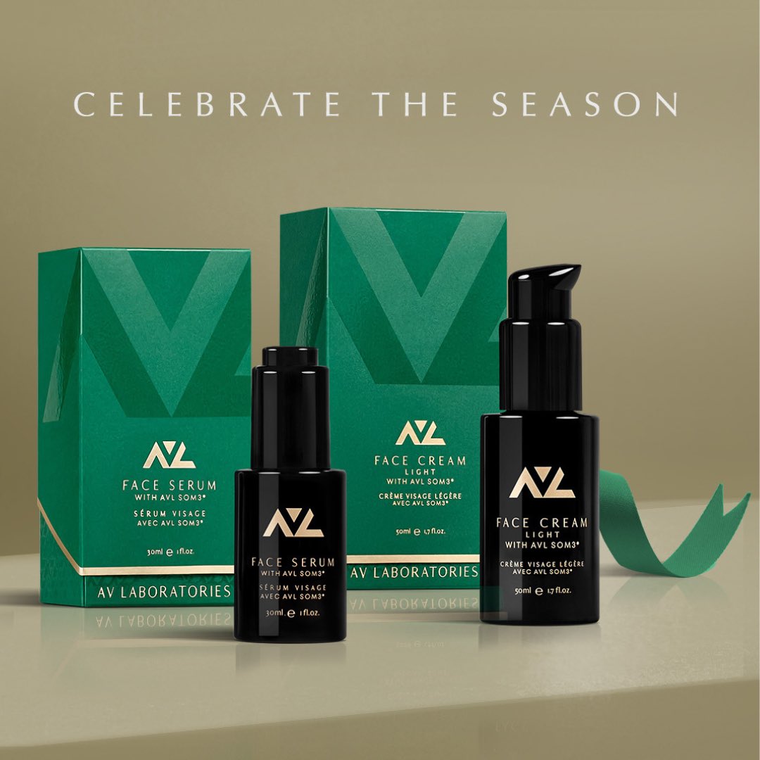 avlaboratories's tweet photo. This Holiday Season, treat yourself, or someone special, with the gift of skin longevity. For a limited time, enjoy 20% OFF + FREE SHIPPING on our premium biotech-powered skin care products, for age-defying results.

Available exclusively at https://t.co/YnDvkCtsgD

#AVL #AVLaboratories #AVLSOM3#RethinkYourRoutine#SkinCareBackedByScience#SkinCarePoweredByScience #LimitedTime #ExclusiveSkinDeals #BlackFridayBeauty #HolidayGlowUp #BlackFridayDeals #SkinCareSale #SkincareScience #SkinWellness #MolecularSkinCare#MedicalGradeSkincare #DermatologistApproved #ClinicalSkincare #Longevity