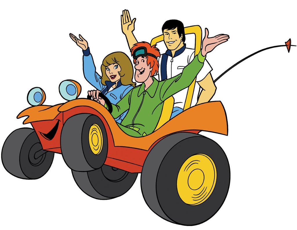 ReshanS's tweet photo. @Eddie_NYC @Srirachachau Love that there was a whole sub-genre of shows that dared to ask "what if we did Scooby Doo with a car/shark/ghost" https://t.co/9EZzrTDtXF