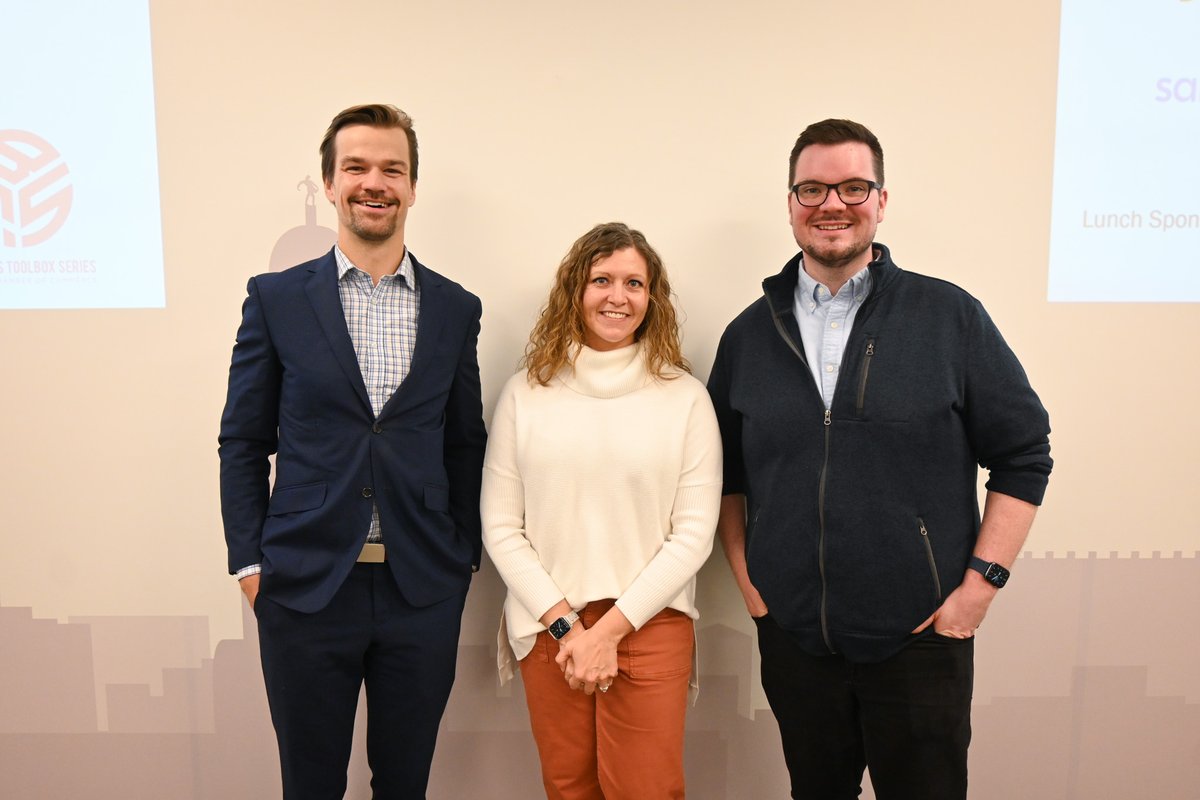 LincolnChamber's tweet image. Thank you to all who joined our final Business Toolbox! 🎉 Special thanks to Matt Lanik (@JournalStarNews), Molly Coke (@Firespring), and Kevin Buglewicz (@bcom_solutions) for sharing their expertise on digital marketing insights. More Chamber events 👉 lcoc.com/events