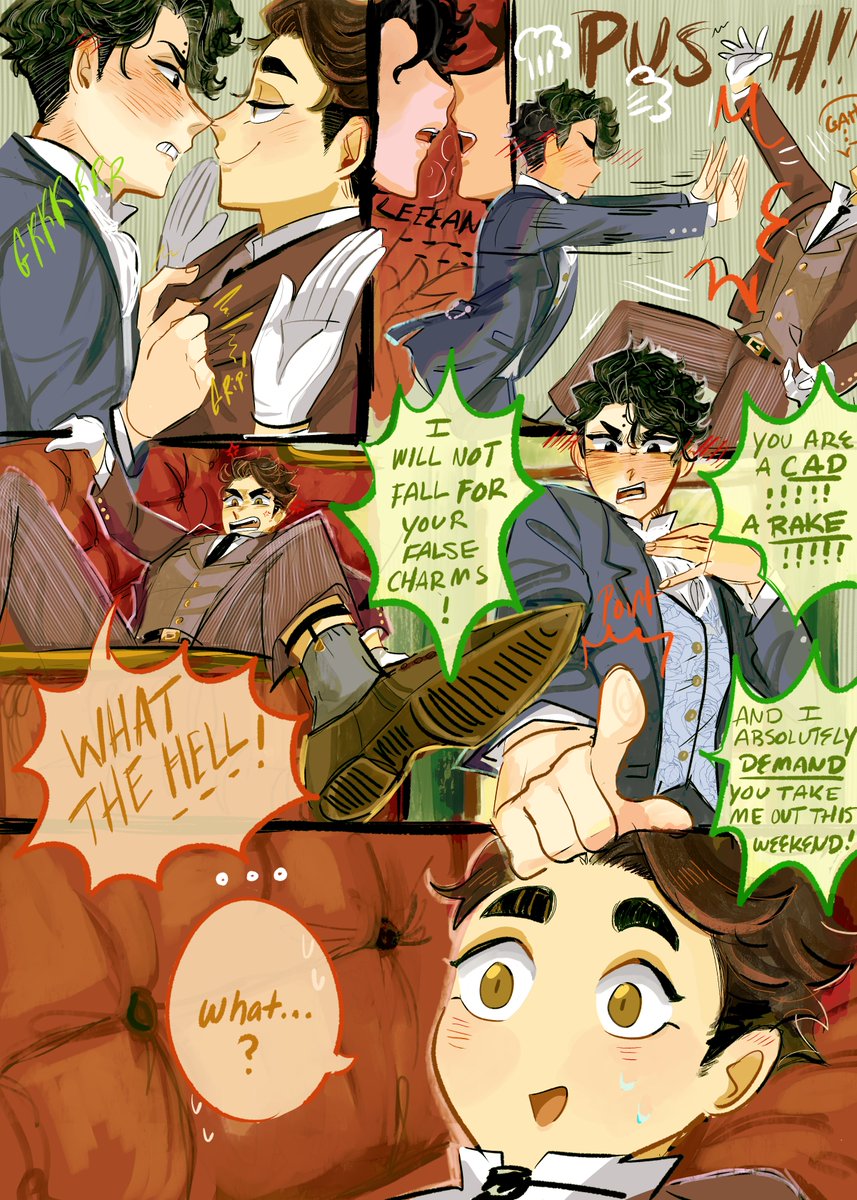 SKTS Omegaverse 

Court your Omega properly before you touch

A scene from CH. 2 of my fic Oleander and Peach Blossom, 🔗 in replies!