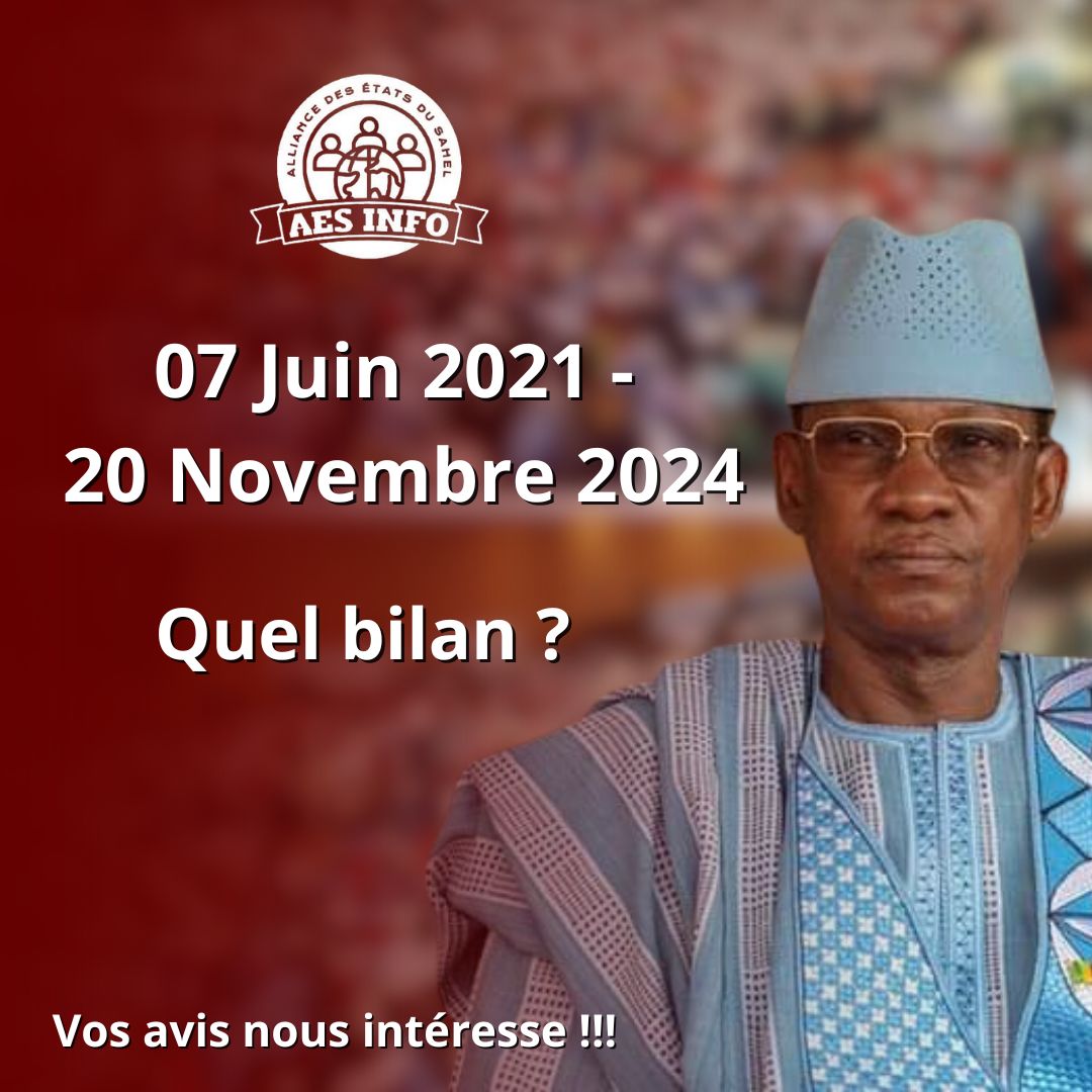 AESinfos's tweet photo. #AESinfo | #Mali 🇲🇱
#Sondage : Choguel Kokalla Maiga vient d'être démis de ses fonctions de Premier ministre par le président de la transition, le général d'Armée Assimi Goita. 
Après trois années à la tête de la Primature, quel bilan faites-vous de son action ? A-t-il répondu aux attentes des Maliens ou estimez-vous que son mandat a été un échec ? Partagez votre avis en commentaires !