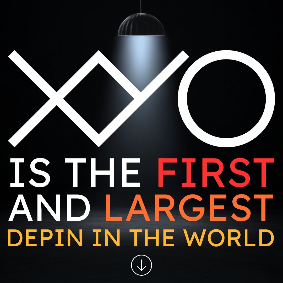 OfficialXYO's tweet image. #XYO is the first and largest #DePIN in the world. We are, in a word, unrivaled. Let's talk about it.⁠
⁠
Learn more ➡ xyo.network