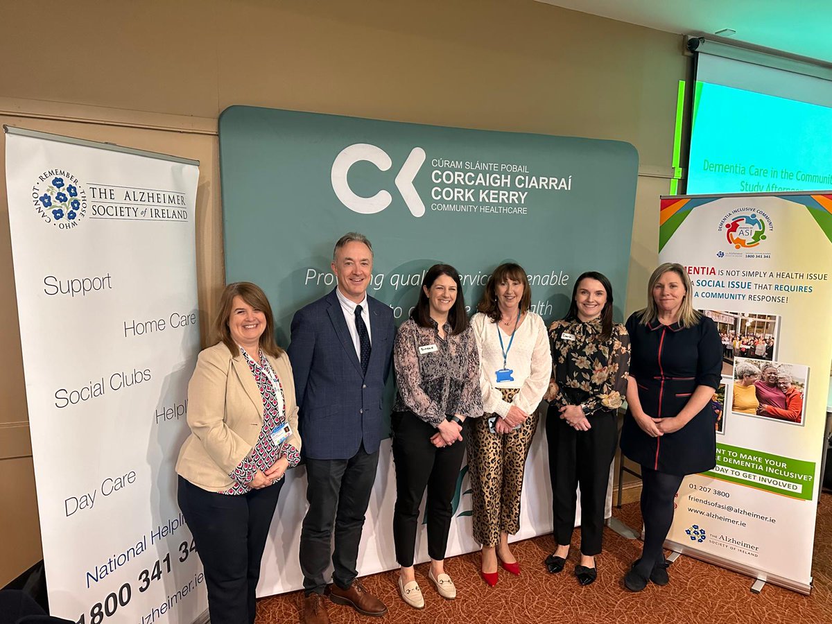 sins_eire's tweet image. Fantastic @_ISCP_ funded afternoon of CPD in Cork on Dementia Care in the Community. A wealth of interdisciplinary knowledge in the room & great talks from Sarah Shanahan, @alzheimersocirl , @TonyFoleyUCC @TrishLyons4 & Ciara O Neill, OT.
#patientcentred #teamwork #dementia