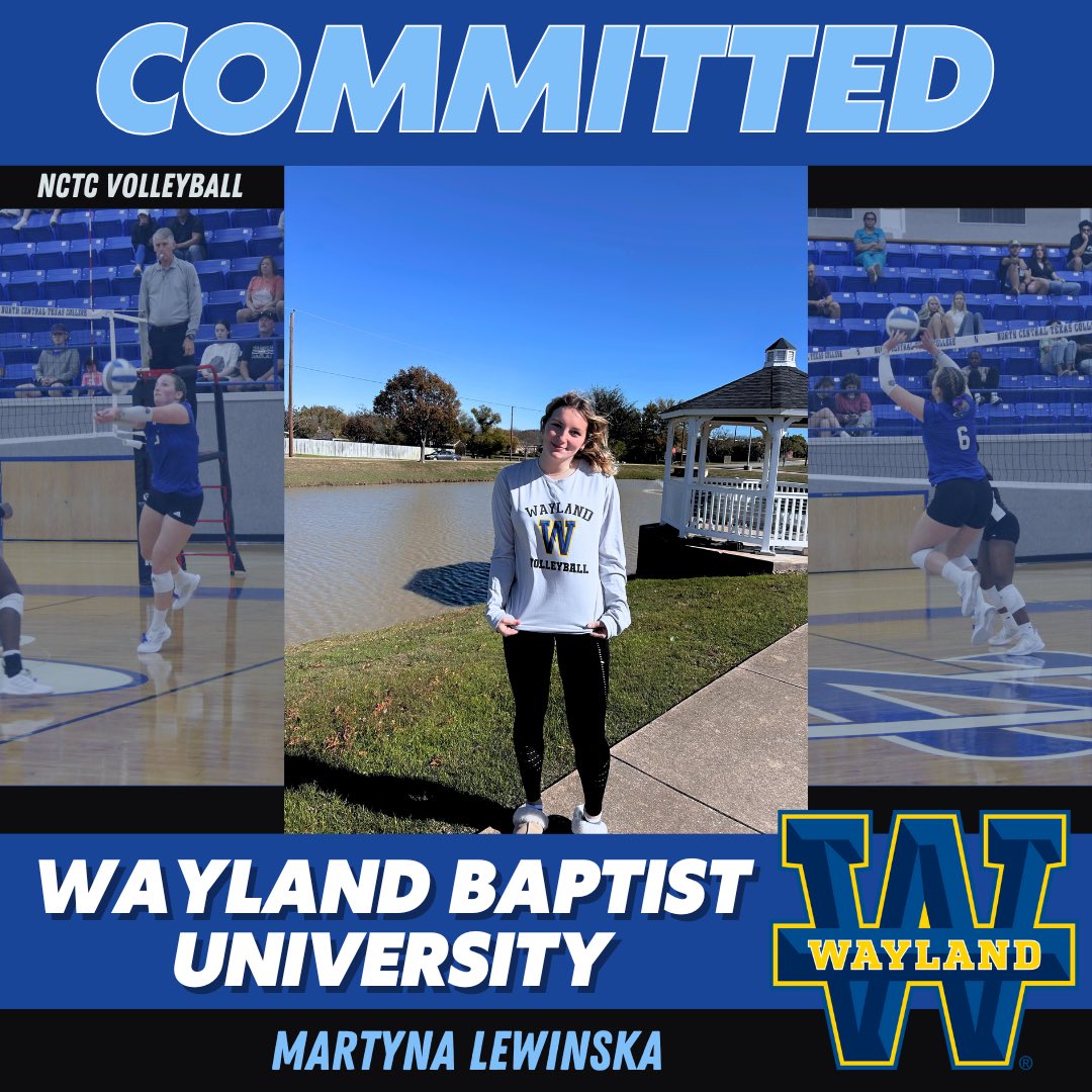 Congratulations to First Team All-Conference athletes Nikaia &amp; Martyna on their commitments! We are so proud of you both!🤩🦁
Nikaia Lydia: <a href="/TWUVolleyball/">TWU Volleyball</a> 
Martyna Lewinska: <a href="/WaylandBaptist/">Wayland Baptist Univ</a>