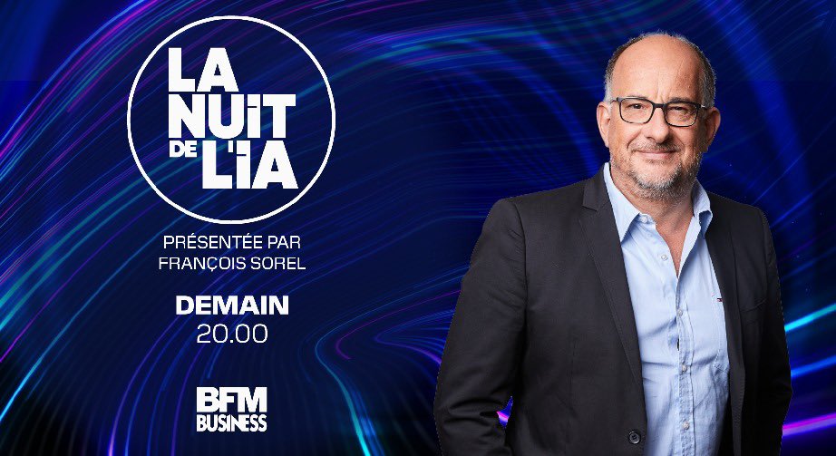 BFM Business (@bfmbusiness) on Twitter photo 🚨 ÉVÉNEMENT SUR @BFMBUSINESS 🚨
La Nuit de l'IA, présentée par <a href="/Fsorel/">François Sorel</a> 🧠
Comment l'IA transforme l’automobile, l'éducation, l'armée ? On décrypte tout !
🔴 Et deux invités au cœur de l'actualité : <a href="/romainhuet/">Romain Huet</a> d'<a href="/OpenAI/">OpenAI</a> & <a href="/dmitry140/">Dmitry Shevelenko</a> de <a href="/perplexity_ai/">Perplexity</a>
📅 RDV demain à 20h 🚨 ÉVÉNEMENT SUR @BFMBUSINESS 🚨
La Nuit de l'IA, présentée par <a href="/Fsorel/">François Sorel</a> 🧠
Comment l'IA transforme l’automobile, l'éducation, l'armée ? On décrypte tout !
🔴 Et deux invités au cœur de l'actualité : <a href="/romainhuet/">Romain Huet</a> d'<a href="/OpenAI/">OpenAI</a> & <a href="/dmitry140/">Dmitry Shevelenko</a> de <a href="/perplexity_ai/">Perplexity</a>
📅 RDV demain à 20h