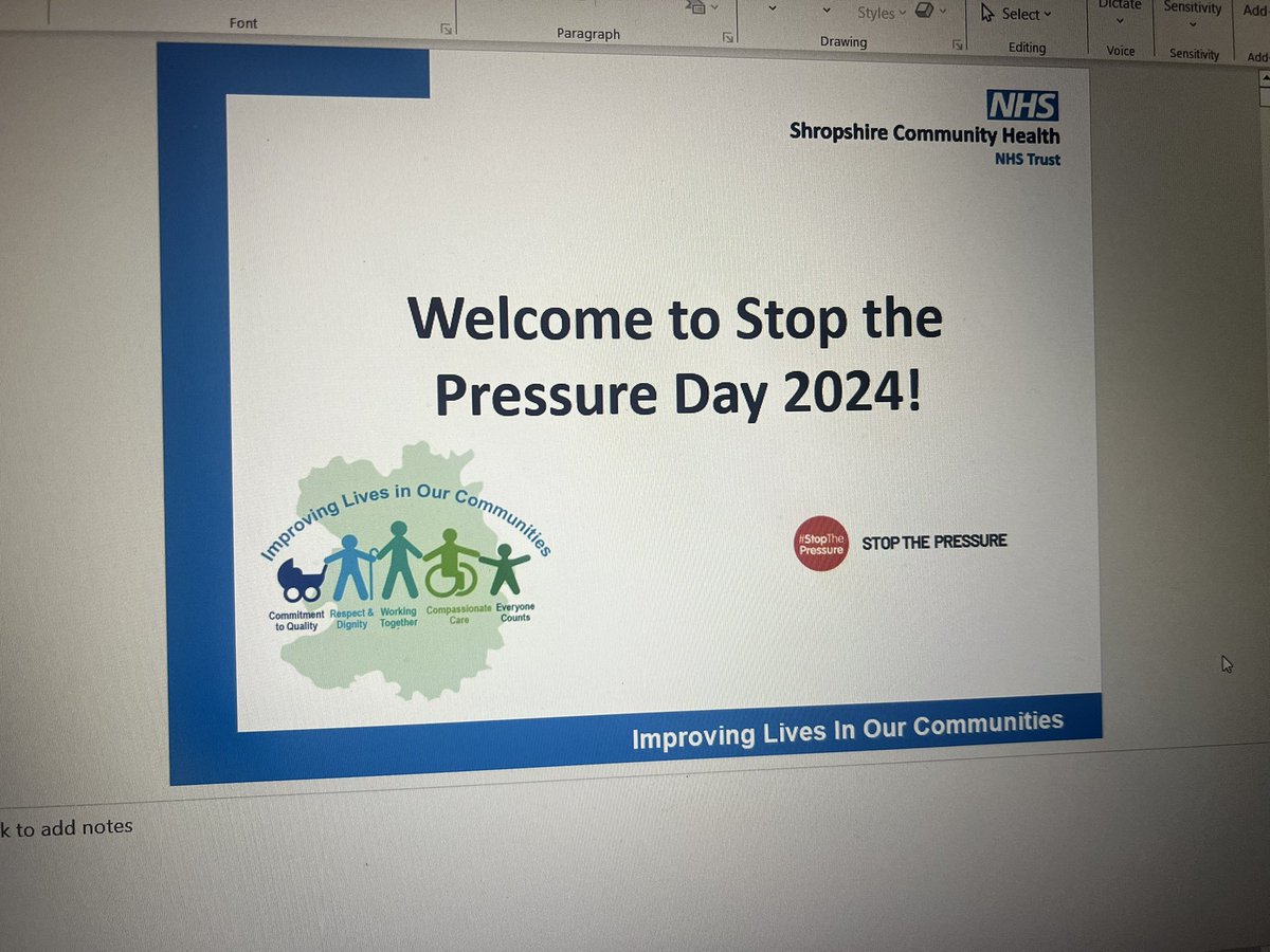 Shropshire Community Tissue Viability Team tweet media