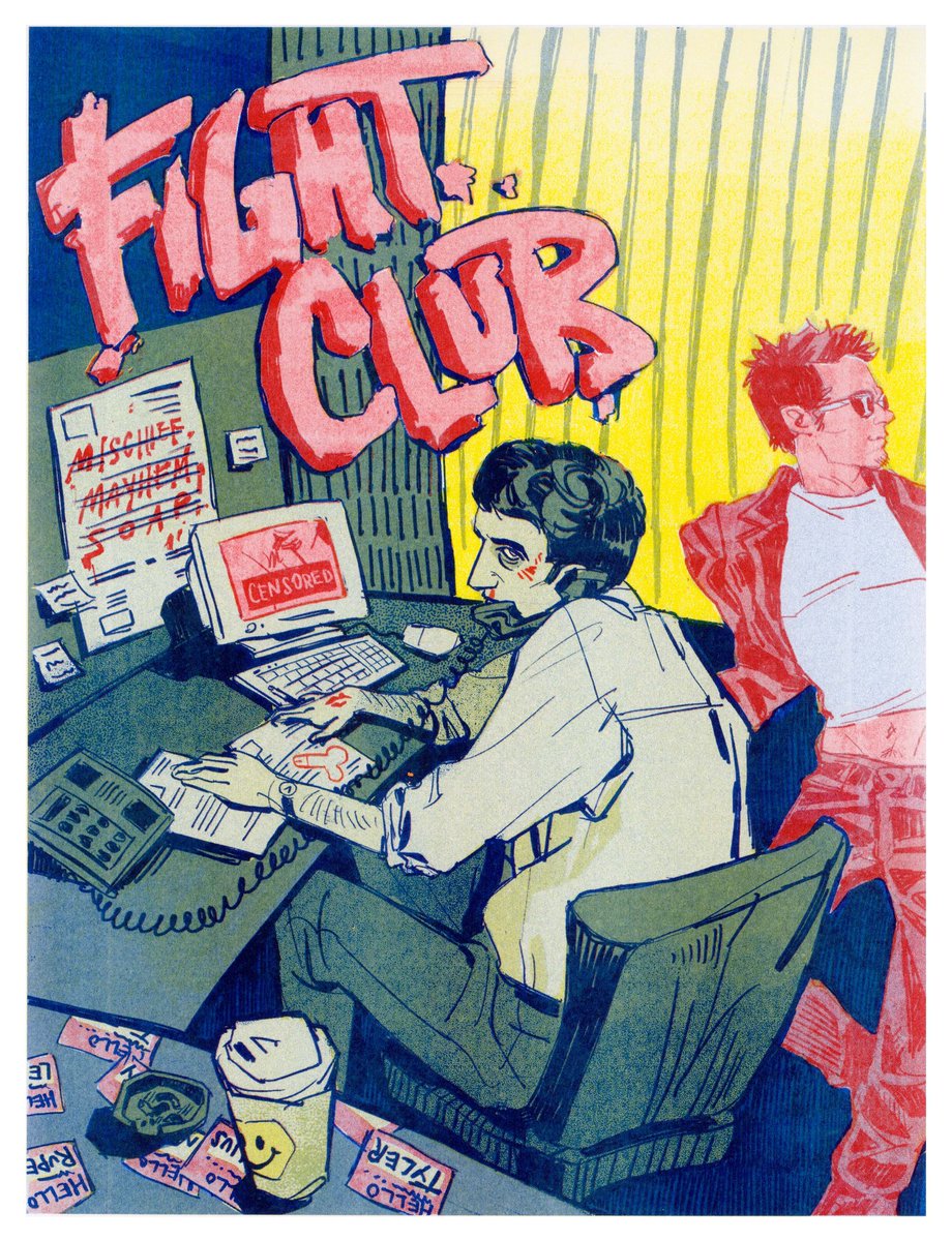 riso with red blue and yellow 🧼