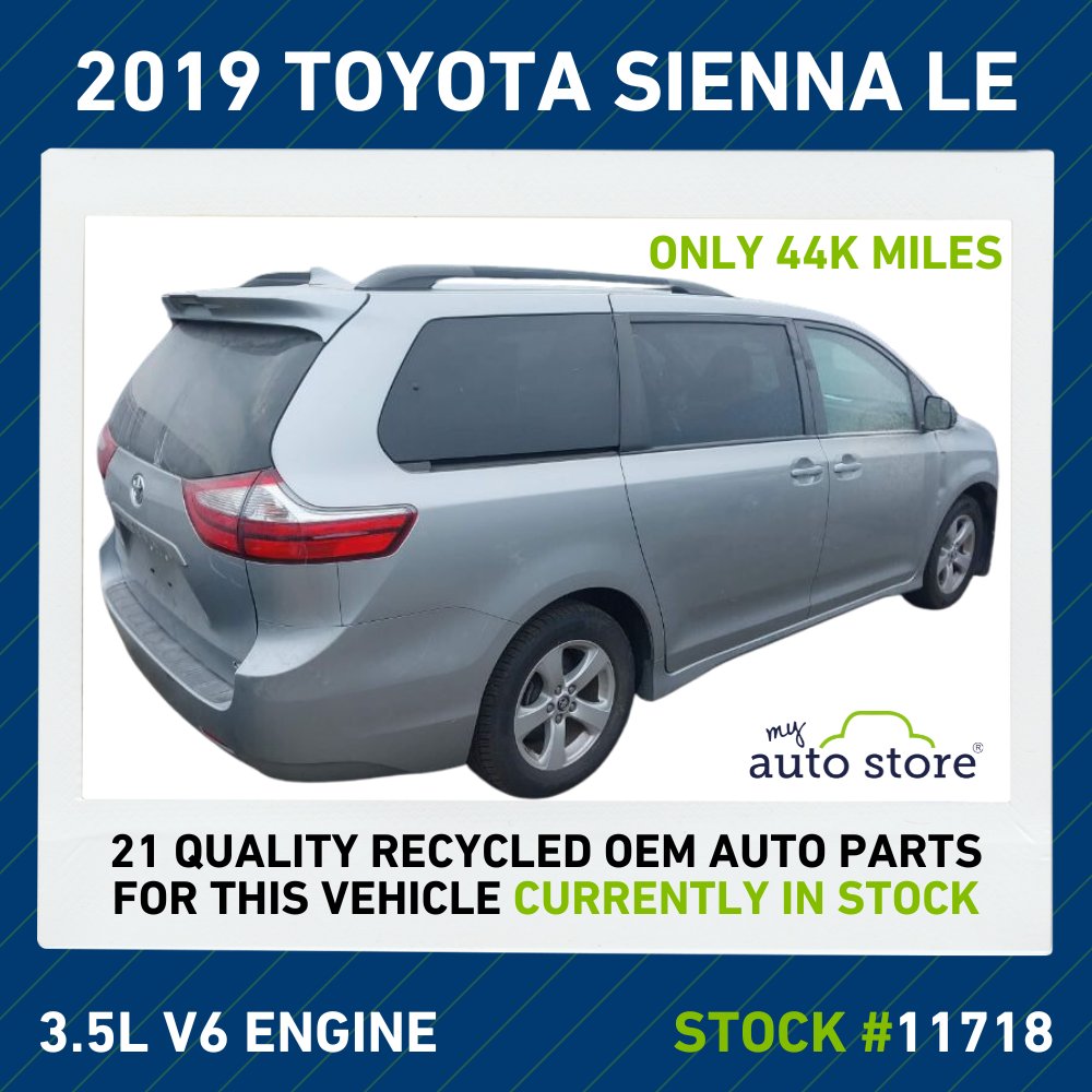 NEW INVENTORY! My Auto Store sells bumpers, headlights, doors, and more. Save up to 70% buying a Quality Recycled OEM Part when compared to the price of new. View our selection at MyAutoStore.com
#myautostore #autoparts #oemparts #usedparts #usedautoparts #genuineparts