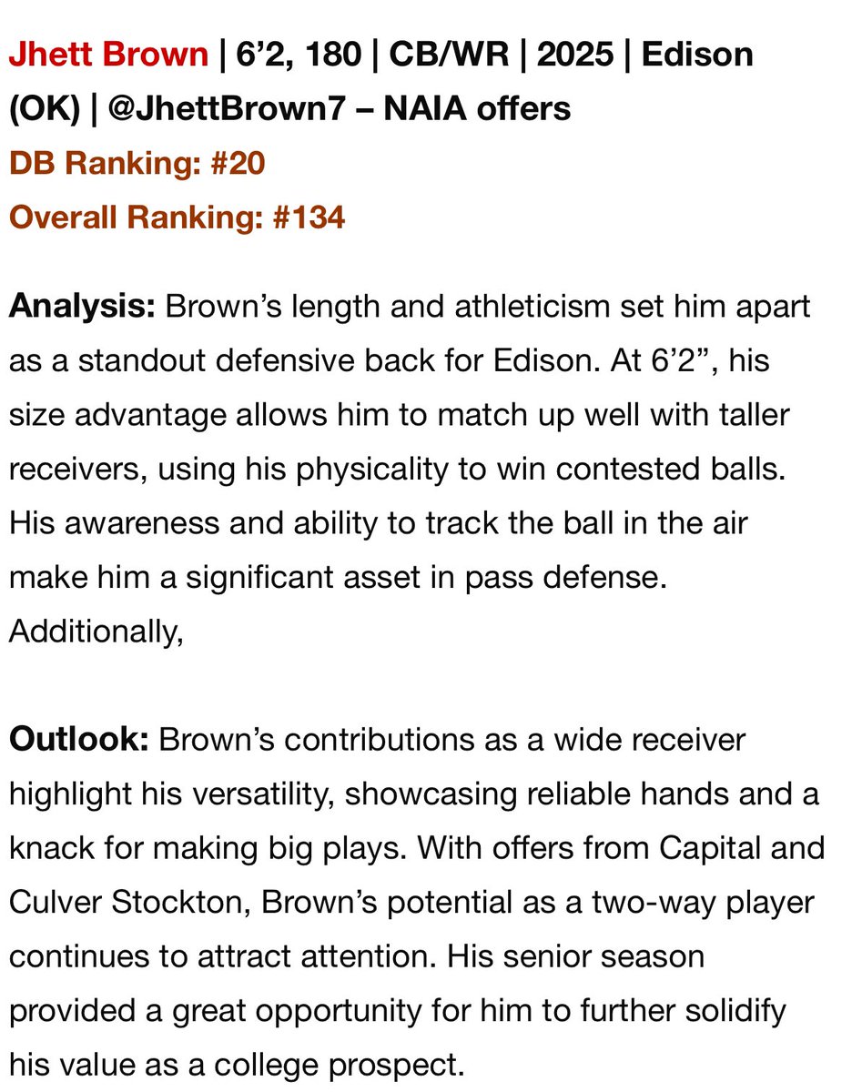 Thank you <a href="/sixstarfootball/">Six Star Football | PLUS+</a> for the write up!!!!