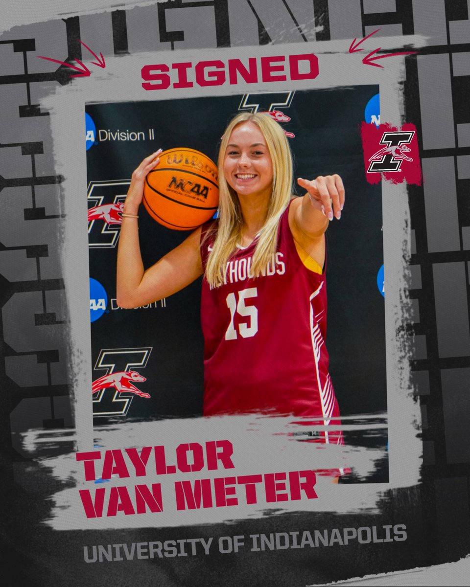 It's official! 🐾 Welcome to the Greyhound family, Taylor Van Meter! 🏀 We’re so excited to have you join our team!