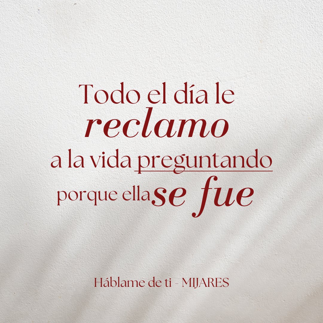 AlmaShowMx's tweet photo. 🎶 Ella se fue sin saber lo que yo sufriría cuando no la encontré 🎶 ¿Habías escuchado el tema Hablame de ti de Mijares? ¡Está disponible en todas las plataformas digitales! 🎧✨ 

#Mijares #HablameDeTi #Música #Almashow https://t.co/EDsTBqm8vK
