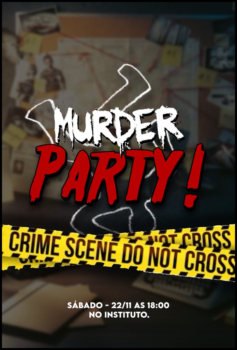 Um crime aconteceu.. e uma serie de assassinatos vem a surgir na noite de sábado no instituto shadow hunters.. Será que o detetive conseguirá descobrir o culpado antes de todos acabarem morrendo para o serial killer..?

👀 🔪 #𝙈𝙐𝙍𝘿𝙀𝙍𝐈𝐒𝐇𝗣𝗔𝗥𝗧𝗬