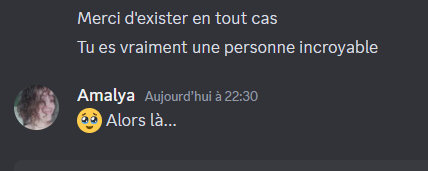 Avoir fait des métiers de merde sous payés et traitée comme une moins que rien, ça a quand même ses avantages quand ça permet d'aider les autres
(j'vais pleurer bye)