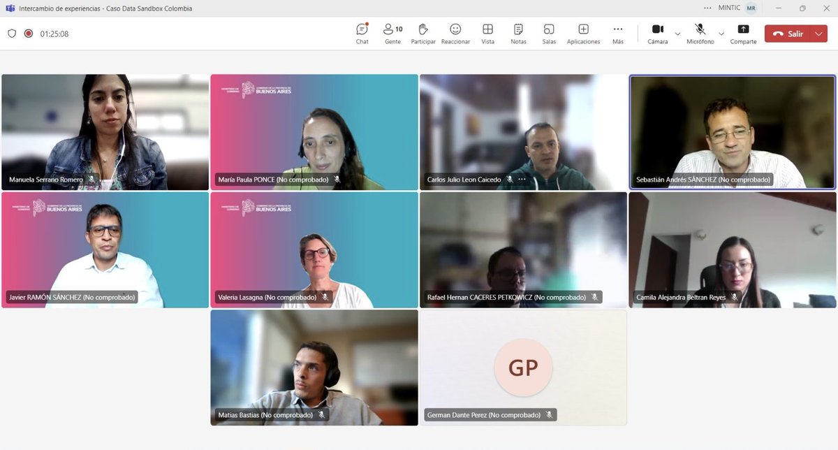 GobDigitalCO's tweet photo. Hoy, compartimos nuestra experiencia sobre la Política de #GobiernoDigital con la Subsecretaría de Gobierno Digital de la @BAProvincia. También socializamos el proyecto de Data Sandbox, como un espacio colaborativo en donde se presentaron proyectos piloto de Analítica y Big Data. https://t.co/1U3WEnqDeD