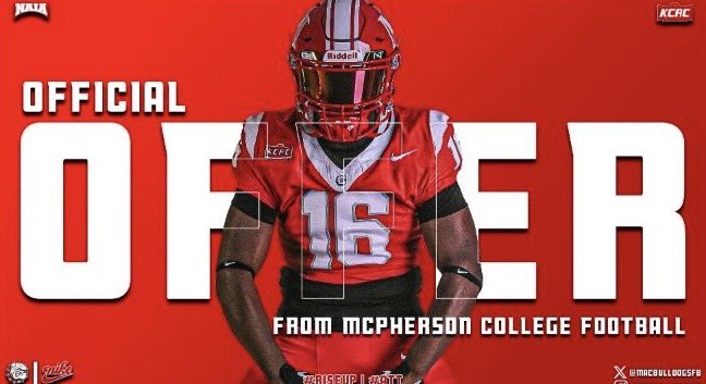 Zavier "Zay" Smith (@zaysmith07) on Twitter photo AGTG ✝️ After a great Conversation with
<a href="/CoachLeppke/">Mitch Leppke</a> and <a href="/Kaden_Beavers/">Kaden Beavers</a> I am blessed to receive my 3rd offer from McPherson College. <a href="/Truehoopa2/">Coach Adrian Carr Jr</a> <a href="/Coach_Pickett4/">Nafis Pickett</a> <a href="/coachFortson35/">Spencer Fortson</a> AGTG ✝️ After a great Conversation with
<a href="/CoachLeppke/">Mitch Leppke</a> and <a href="/Kaden_Beavers/">Kaden Beavers</a> I am blessed to receive my 3rd offer from McPherson College. <a href="/Truehoopa2/">Coach Adrian Carr Jr</a> <a href="/Coach_Pickett4/">Nafis Pickett</a> <a href="/coachFortson35/">Spencer Fortson</a>