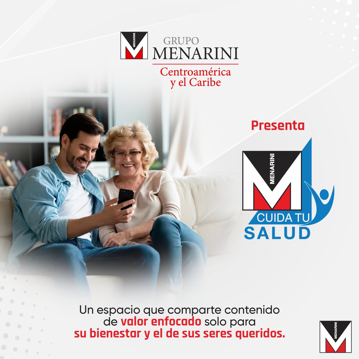 MenariniCA's tweet image. ¿Qué es ‘’Menarini Cuida tu Salud’’?
Un espacio enfocado en su bienestar y el de su familia. Información de valor exclusiva para su cuidado.
¡Síganos en nuestros nuevos perfiles!
FB: facebook.com/menarinicuidat…
IG: instagram.com/menarinicuidat…
#MenariniCuidatuSalud