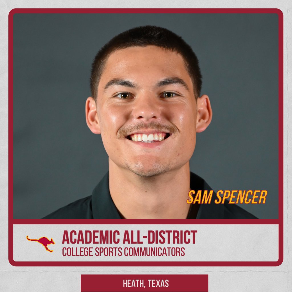 Congratulations to 'Roo men's soccer players Louis Catchpole and Sam Spencer on being named CSC Academic All-District! #RooNation #BeFierce