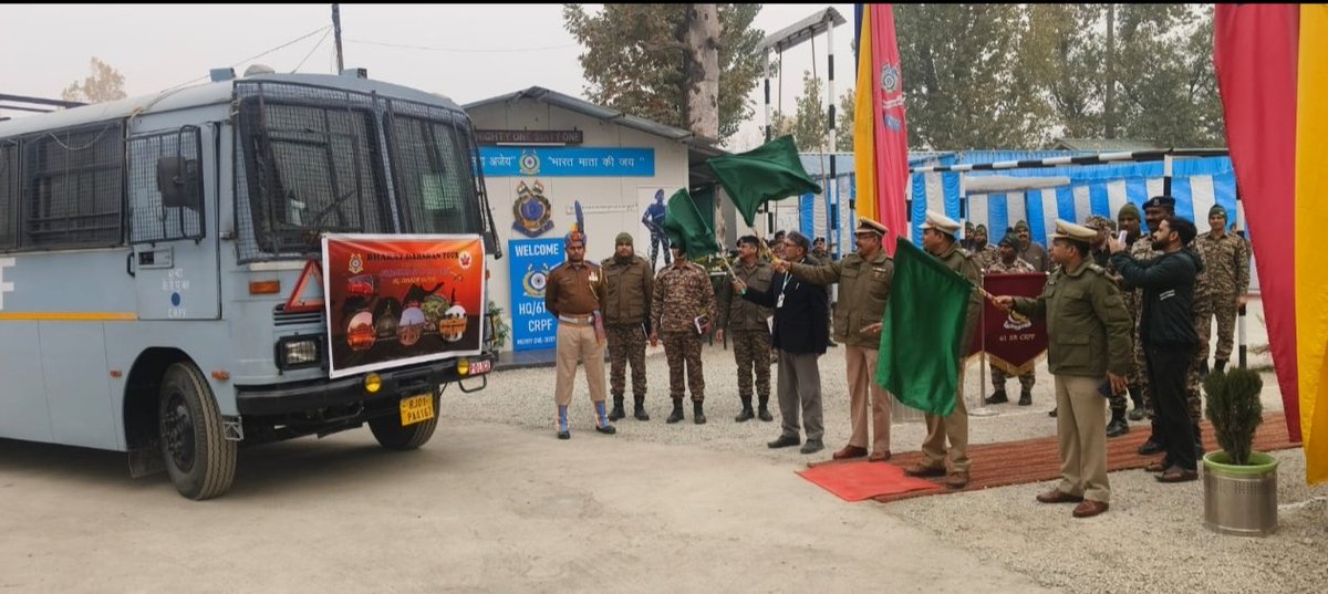 Under the able guidance of Sh. Pawan Kumar Sharma IG Srinagar Sector @61BN CRPF conducted #Bharatdarshantour w.e.f 11-11-24 to 20-11-24 for #YateemTrust   students under #CAP 2024-25 which covered historic and cultural destination of Ajmer and Jaipur.
<a href="/crpf_srinagar/">Srinagar Sector CRPF 🇮🇳</a> 
<a href="/crpfindia/">🇮🇳CRPF🇮🇳</a>