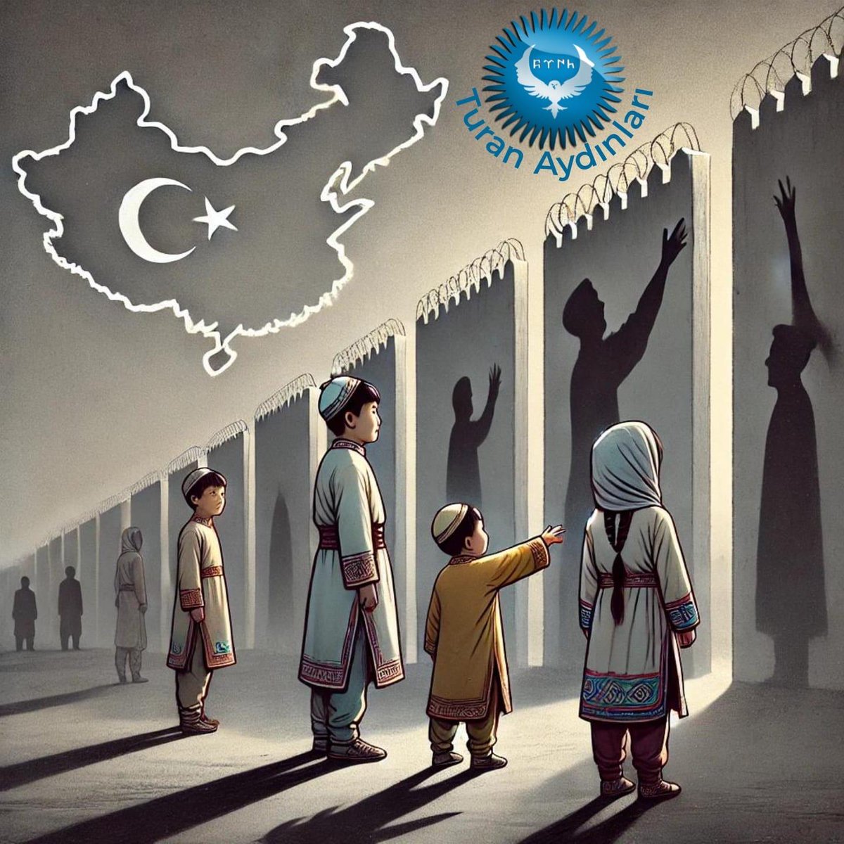 Erdalbay79's tweet photo. SESSİZ KALMAYALIM
UNUTMAYALIM
Doğu Türkistan'daki mazlum Uygur çocuklarını unutmayalım.
Anne babalarının gölgesine hasret çocukların sesi olalım.
Sessiz kalmayalım. 
#UygurÇocuklarınınsesiol #HasretUygurçocukları
#Turanaydınları #20KasımDünyaçocukhakları https://t.co/X5cXOHN8bD