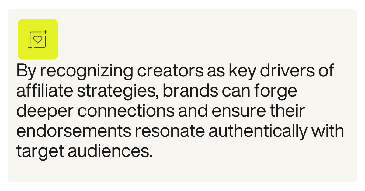 Traditional #AffiliateMarketing feels transactional &amp; lacks authenticity. ❌

#Creators are changing that by forging real connections with audiences.
They bring trust, authenticity, &amp; engaged communities 🤝

Learn more: hubs.li/Q02YXB5l0

--
#CreatorEconomy #BrandStrategy