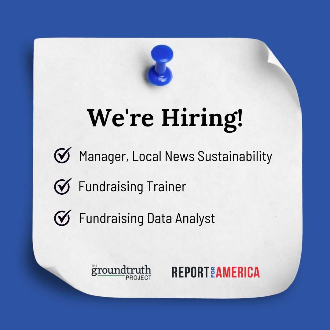 Report for America tweet media